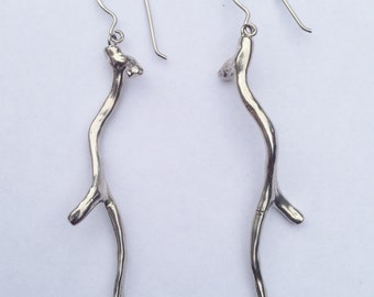 Coral Branch Earrings