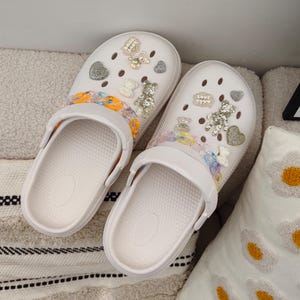 Set von 12 Luxus Crystal Bear Schuhanhänger funkelnde Swarovski Style Strasssteine für personalisierte Schuhe elegantes Accessoires Geschenk für sie