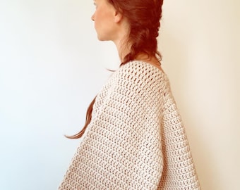 Crochet pattern- Adelaide Pullover Sweater Pattern women’s sizes XS-XL