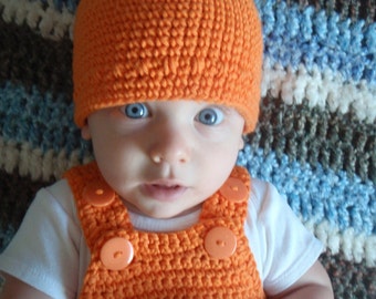 Crochet pattern- Baby Carrot Costume- 0-3 months, 3-6 months