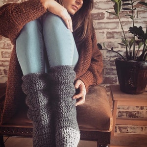 Crochet Pattern, Slipper Boots, US Womens Sizes 5-10, Digital Downloads image 4