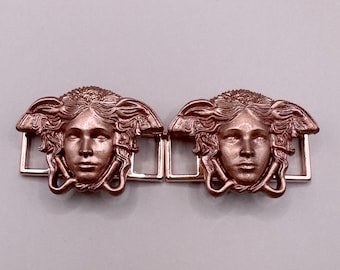 Medusa Head Lace Locks, Medusa Shoelace Charms, Medusa Charm, Shoe