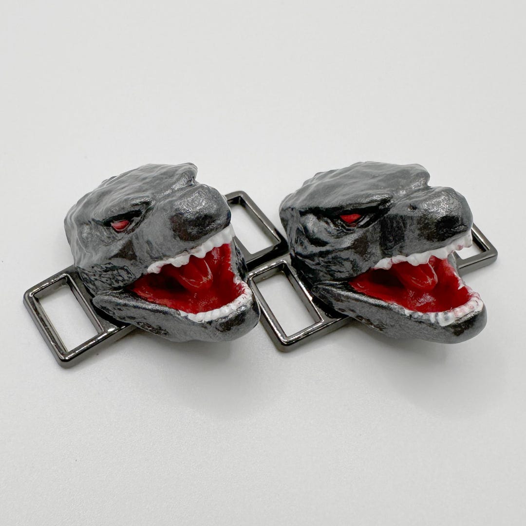 Kaiju Gojira Godzilla Shoelace Charms, Godzilla Charm, Godzilla
