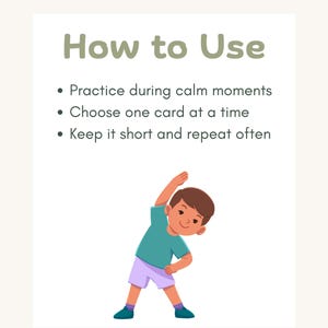 Calm Down & Movement Cards for Kids | 80 Printable Regulation Activities (Ages 3–8) image 8