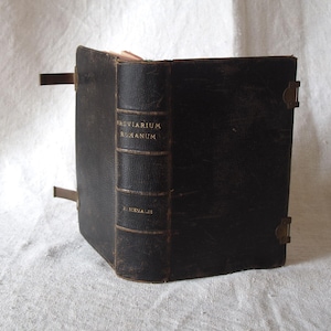 革表紙の本1894年Breviarium Romanum ローマ日課書/K586 Breviarium Romanum - Etsy