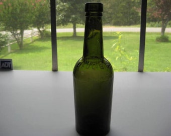Dr JGB Siegert and Hijos, Antique Bottle, Medicine Bottle, Vintage Bottle, Old Bottle, Collectible