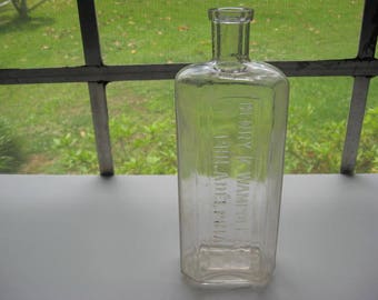 Henry K. Wampole & Co. Inc. Philadelphia, medicine bottle, antique bottle, vintage bottle, old bottle, collectible, home decor
