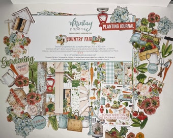 Country Fair Mintay Papers + Die Cuts