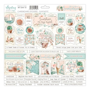 Stickers+Cardstock, Suntastic by Mintay Papers