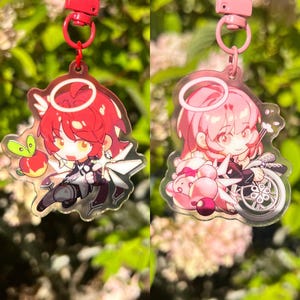 Arknights x Pokemon Keychains | Exusiai Alter, Lemuen