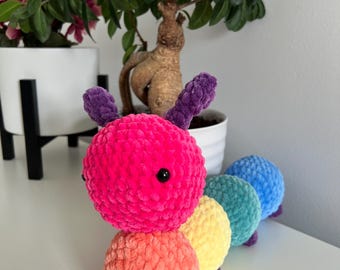 Caterpillar Crochet Plushie