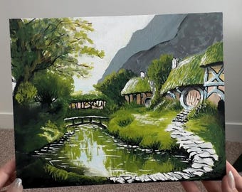 Custom Hobbit/Lord of the Rings Painting
