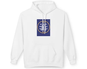 Unisex Midweight Fleece Hoodie - "Ain't No Party Like An Introverty Party 'Cause An Introvert Party Don't Start"