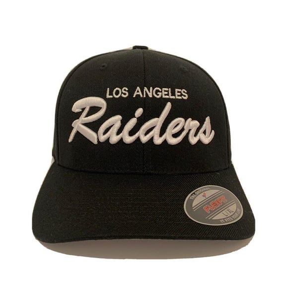 Custom Los Angeles La Raiders 3D Embroidery Hat Cap Flexfit  display picture 1