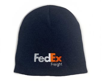 custom new FedEx Freight beanie knit winter hat