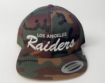 Vintage Los Angeles Raiders キャップ ブラック Vintage Los Angeles Raiders New Era Snapback Football Hat