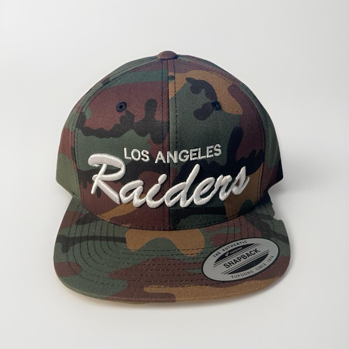 Custom Los Angeles La Raiders 3D Embroidery Hat Cap Classic