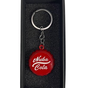 Nuka Cola Cap Keychain - Fallout