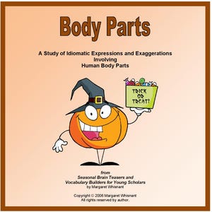 Expresiones idiomáticas e hipérboles sobre las partes del cuerpo: acertijo de Halloween con respuestas