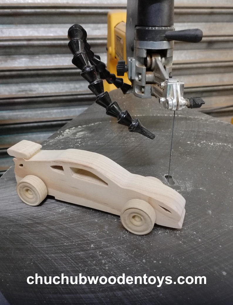 Wooden Toy Plans, Wooden Racing Car, Scroll Saw Patterns, PDF, CNC, SVG ...