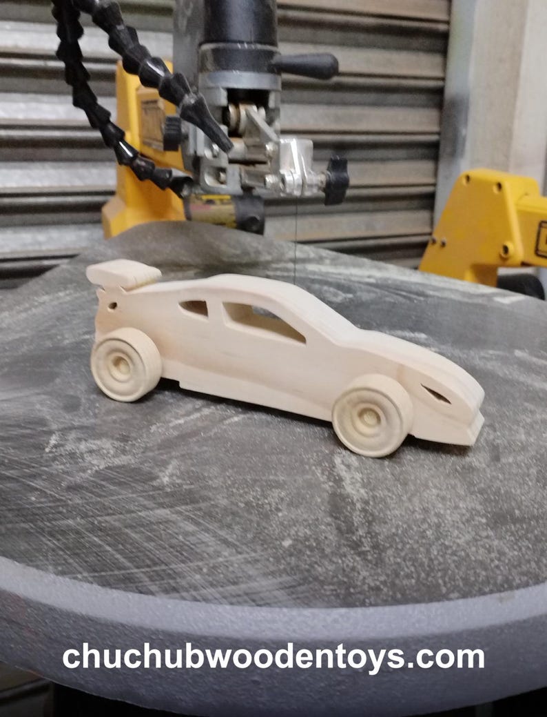 Wooden Toy Plans, Wooden Racing Car, Scroll Saw Patterns, PDF, CNC, SVG ...