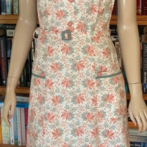 1940’s reproduction dress / WW11 / cotton / forties / classic / handmade / OOAK  classic / 40's / retro / bespoke / vintage style/ 1940’s