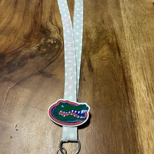Sports Badge Reel, Miami Badge Reel, Hurricanes Badge, Heat Cardholder, Gators ID Holder, Interchangeable, Basketball, Football, Medical image 3