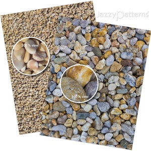 Beach Pebbles photo textures Vol.1, instant download image 2