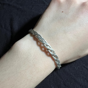Vintage 925 Sterling Silver Cuff Bracelet