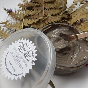 Dead Sea Mud Mask, 100% Pure, Facial Mud Mask, All Natural, Dead Sea Mineral Mud Mask, Face and Body Mud Mask,  3.5 Ounces