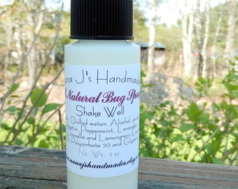 All Natural Bug Spray: Essential Oils, Deet Free, Child Safe