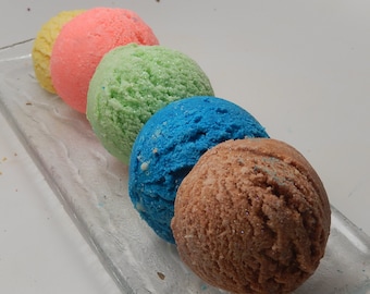 Bath Truffle, Bubble Bar, CHOOSE YOUR SCENT, Extra-large, over 4 ounces, Bath Bomb, Ice Cream Scoop, Bubble Bath, Soaps, Bath and Beauty