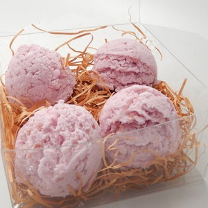 Lavender Chamomile Bubble Bar Bath Truffles - Set of 4