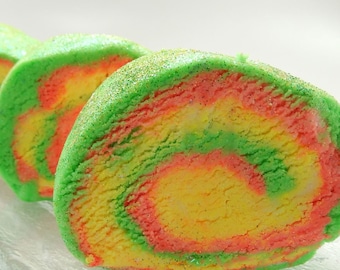 2 Fresh Fruit Slices Bubble Bar: Citrus Aromatherapy