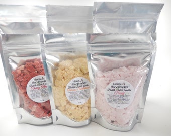 Bubble Bath Crumbles: Long-Lasting Bubbles, Choose Your Scent