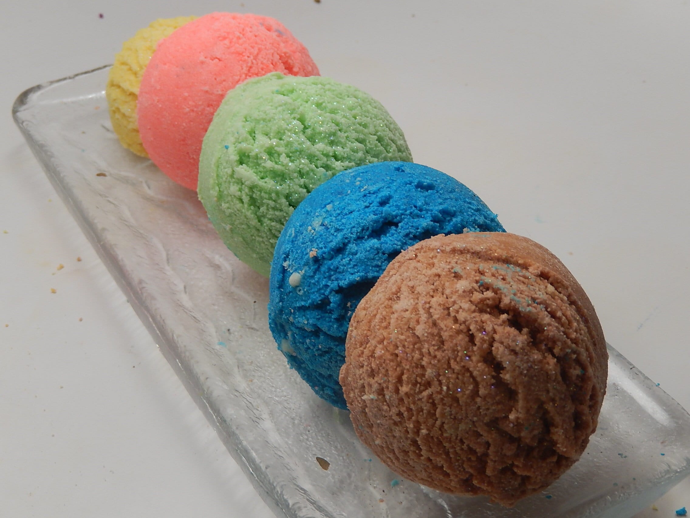 Trufa de baño con bola de helado: barra de burbujas de 4 oz