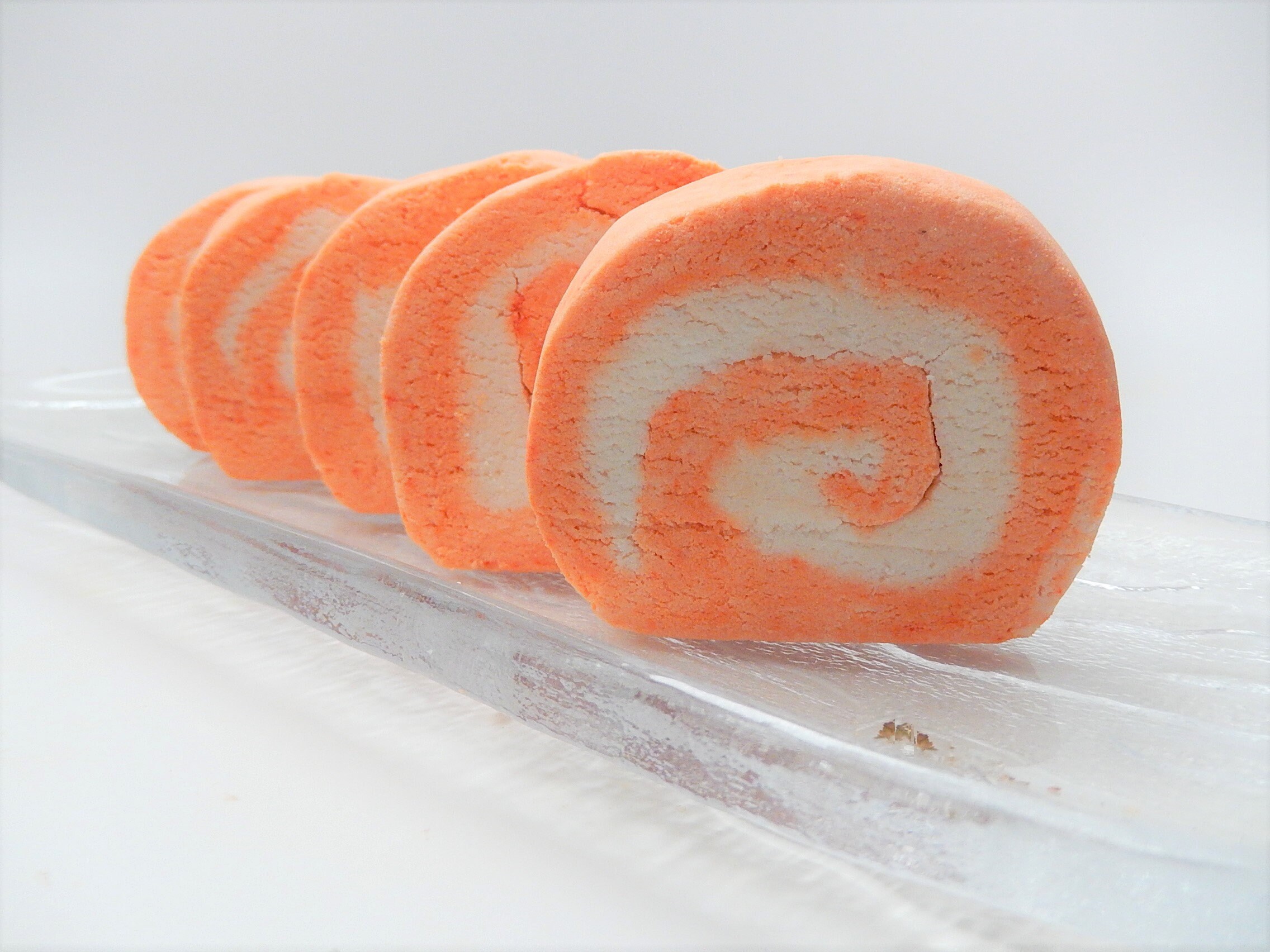 2 Pumpkin Cookie Crunch Bubble Bars, Solid Bubble Bath Bars
