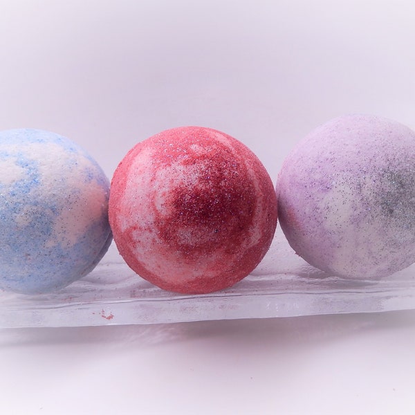 XLarge Bath bombs, CHOOSE YOUR FRAGRANCE, 7 Ounces, Xlarge Bath bombs for Him and Her