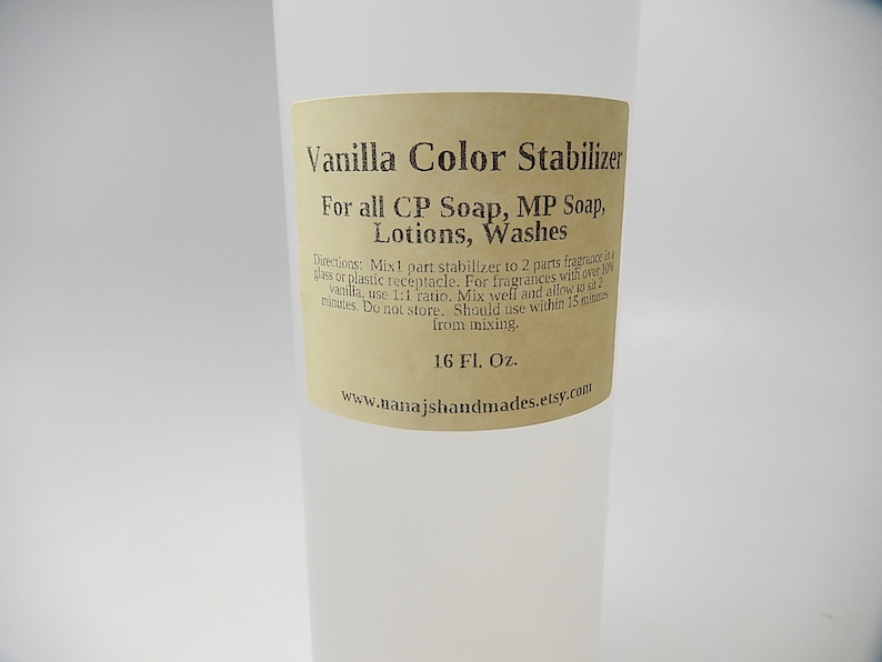 Vanilla Color Stabilizer CP Vanilla Color Stabilizer MP Etsy