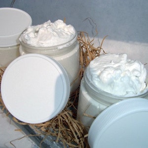 Whipped Body Butter Coconut 4 ounce Vegan friendly.Body butter with coconut oil, cocoa butter and shea butter, image 2