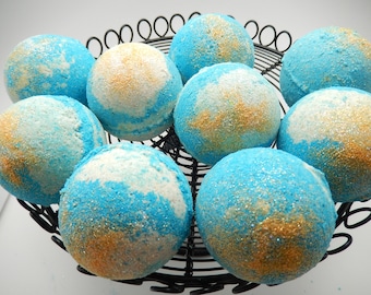 Lovespell Bath Bombs: 4 oz, Shea Butter, Epsom Salt