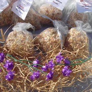 10 Scented Sachet Air Fresheners.  Use in car, closet,  drawers, rooms, party favors, bridal shower .,