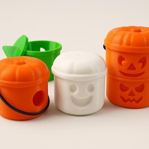 Mini Halloween Jack O Lantern MCBuckets STL-BESTANDEN