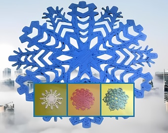 Plik STL do pobrania SNOWFLAKE