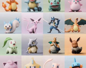 POKEMON ULTRA MEGA Pack stl 4k 350pcs