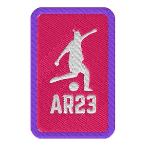 Alessia Russo Arsenal leeuwinnen geborduurde opstrijkpatch