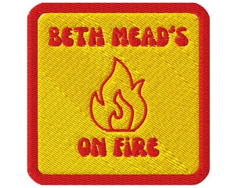 Beth Mead Arsenal Lionesses Embroidered Iron-On Patch