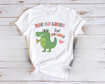 See Ya Later Gator Teacher Shirt: Funny End of School Tee