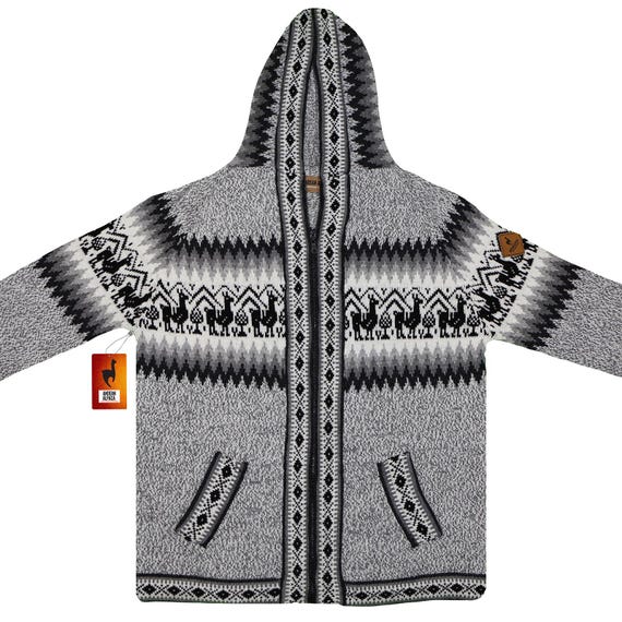 alpaca wollen pullover heren