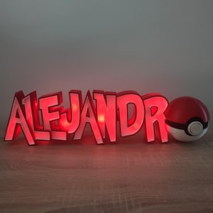 Cartel led personalizado